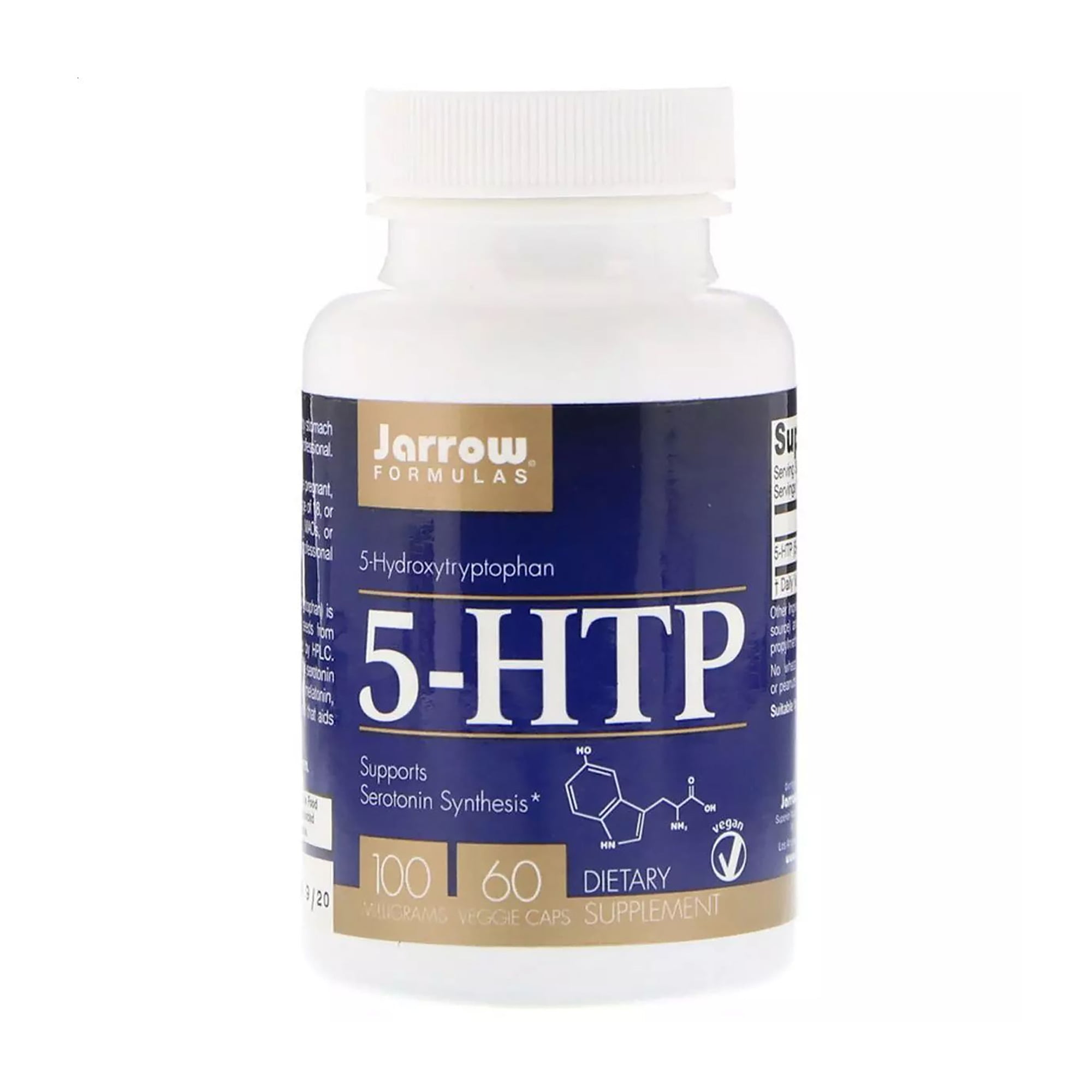 Гідрокситриптофан Jarrow Formulas 5-HTP 100 мг, 60 капсул